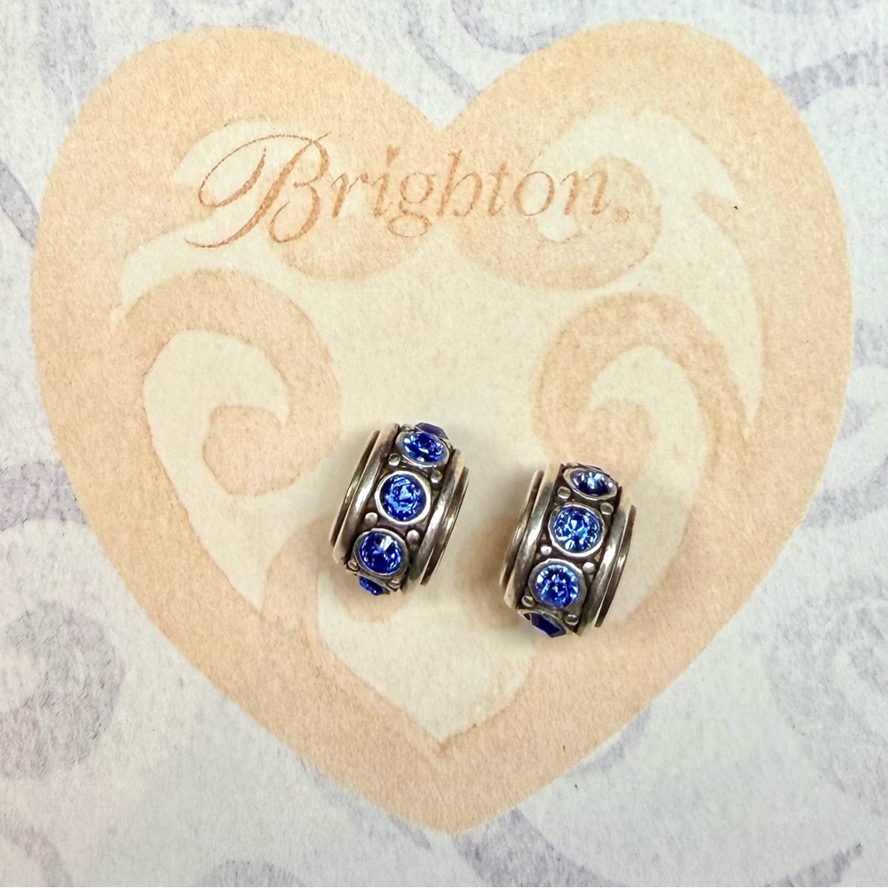 Brighton Charm with Blue Crystal Accents
